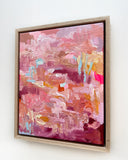 Pinkness - Framed in Oak