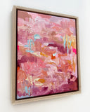 Pinkness - Framed in Oak