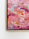 Pinkness - Framed in Oak