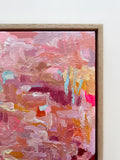 Pinkness - Framed in Oak