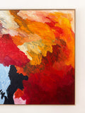Red Lipstick - CANVAS only, Rolled