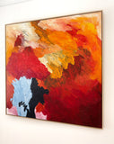 Red Lipstick - CANVAS only, Rolled