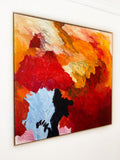 Red Lipstick - CANVAS only, Rolled