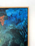 Flashing Comet - Framed in Oak