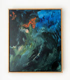 Flashing Comet - Framed in Oak