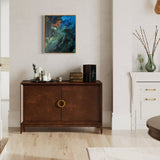 Flashing Comet - Framed in Oak