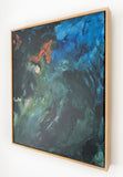 Flashing Comet - Framed in Oak