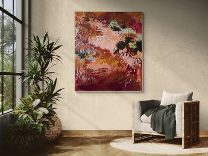 Excuse me lover  - FRAMED in OAK