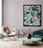 Rolling in the Deep - FRAMED in black Oak.