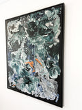 Rolling in the Deep - FRAMED in black Oak.