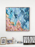 A storm is coming - FRAMED in OAK