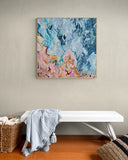 A storm is coming - FRAMED in OAK