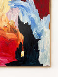 Fire Within - FRAMED in Oak