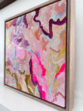 Growing Boldly - Linen, Framed in OAK (Available via FETCH Store)