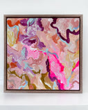 Growing Boldly - Linen, Framed in OAK (Available via FETCH Store)
