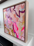 Growing Boldly - Linen, Framed in OAK (Available via FETCH Store)