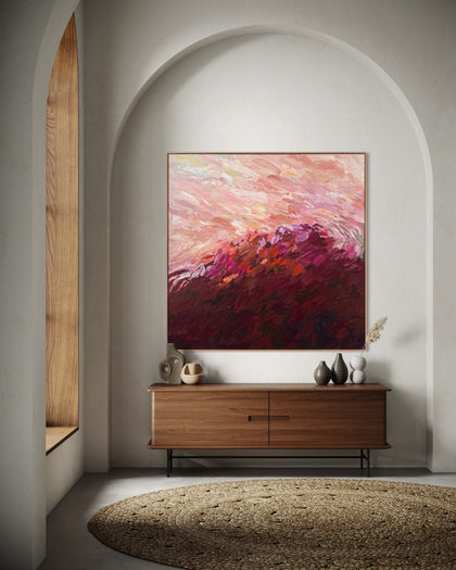 You light me up inside  - FRAMED in OAK