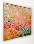 Sitting in spring - FRAMED in OAK