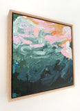 Floating Through - Framed in Oak