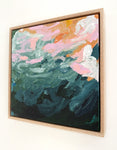 Floating Through - Framed in Oak