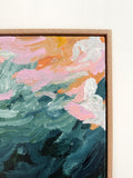 Floating Through - Framed in Oak