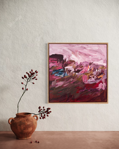 Pink Girls - OAK frame