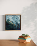 Tickled Orange - FRAMED in OAK