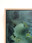 Green Sea Bed - Framed in Oak