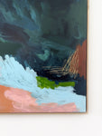 Winter Swim - FRAMED in OAK
