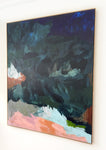Winter Swim - FRAMED in OAK