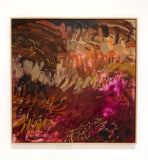 Inferno Bloom - FRAMED in OAK