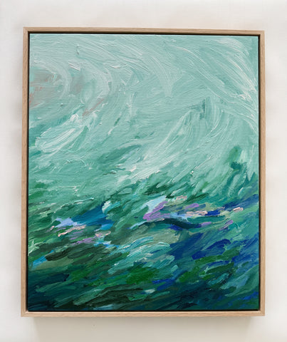 Sea Whispers - Framed in Oak