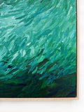 Still in the swirl - Framed in Oak