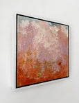 Clouded Sky - Framed in White