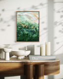 Apricot Forrest - Oak Frame