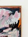 Pink Road - FRAMED in OAK