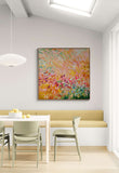 Sitting in spring - FRAMED in OAK