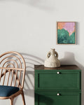 Pink time - Framed in Oak