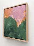 Pink time - Framed in Oak