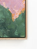 Pink time - Framed in Oak