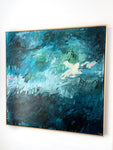 Jumping in after you - FRAMED in OAK, 'Finding Joy' Collection