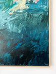 Jumping in after you - FRAMED in OAK, 'Finding Joy' Collection