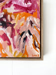 Unapologetic - Linen, Framed in OAK