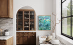 Sunny Meadows - FRAMED in OAK