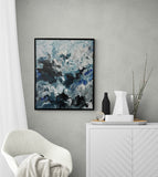I'm coming home - Framed in OAK, Black