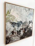 Mocha Earth - FRAMED in OAK