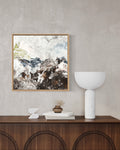 Mocha Earth - FRAMED in OAK