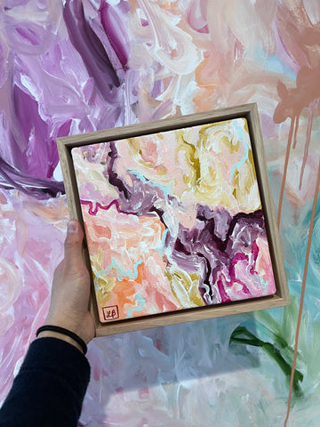 Flow Dance - FRAMED in Oak (Available via FETCH Store)