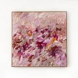 Pink Rain - FRAMED in OAK, 'Finding Joy' Collection