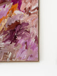 Pink Rain - FRAMED in OAK, 'Finding Joy' Collection
